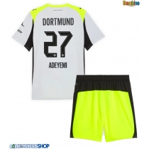 Maglie da calcio Borussia Dortmund Karim Adeyemi #27 Seconda Maglia Bambino 2025-26 Manica Corta + Pantaloni corti)